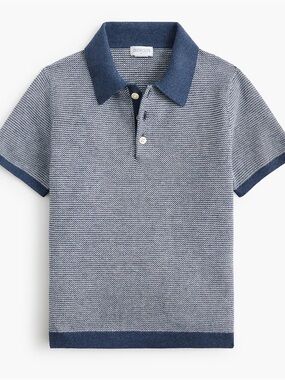 J Crew Factory- Crewcuts Boys' short-sleeve sweater-polo